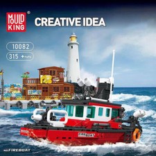Mould King 10082 Feuerwehrboot