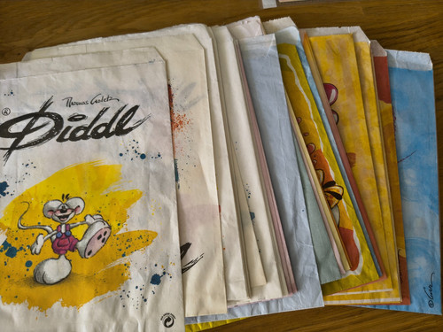 Diddl papiertüten auswahl - papiertüten,