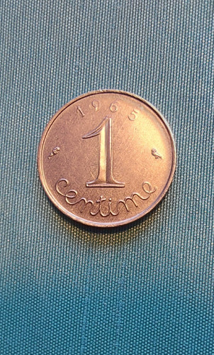 Münze centime 1965 ähre - centime,