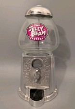 Vintage Jelly Belly Bean Automat Spender Süßigkeitenspender Metall