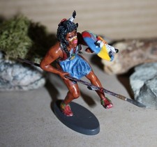 Indianer mit Schild und Speer, DiedHoff