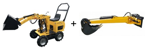 Mini radlader l116 - mini,