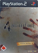 PS2 - Resident Evil 4 - Limited Edition DE mit OVP / Steelbook OVP beschädigt