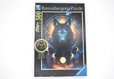Ravensburger Puzzle 500 Teile Leuchtender Wolf 2019 Starline Leuchtet im Dunkeln