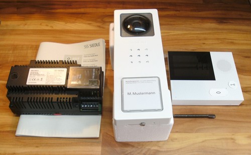 Siedle video set - cvb, w