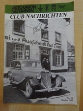 CLUB NACHRICHTEN - AUTO UNION