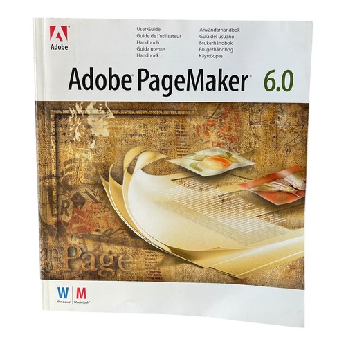 Adobe pagemaker 0 - adobe, 6.0
