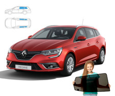 Sonnenschutz Renault Megane IV kombi 2015 Blenden hinten 4-teilig