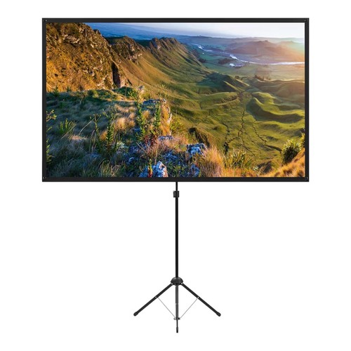 Beamer leinwand mit - mit, stativ