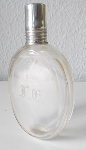 Glas flasche flachmann 1900 - glas,