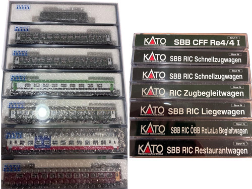 Kato sbb cff re4 ric - sbb, i