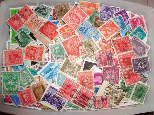 Briefmarken kiloware alle welt - briefmarken,