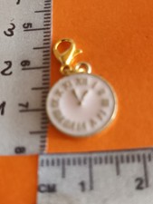 Charms Anhänger Uhr Rosa 1010