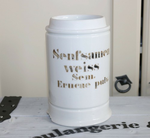 Alte große apothekerdose - alte,