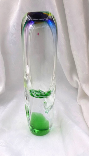 Stangenvase vase bohemia - -,