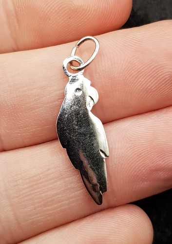 Zierlicher 800 silber papagei - silber,