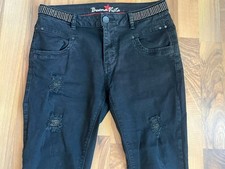 @@@@@ Buena Vista Jeans schwarz Glitzer Gr.M Auffallend!! @@@@