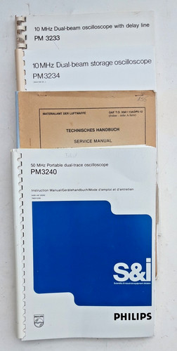 Service manual oszilloskop - service,