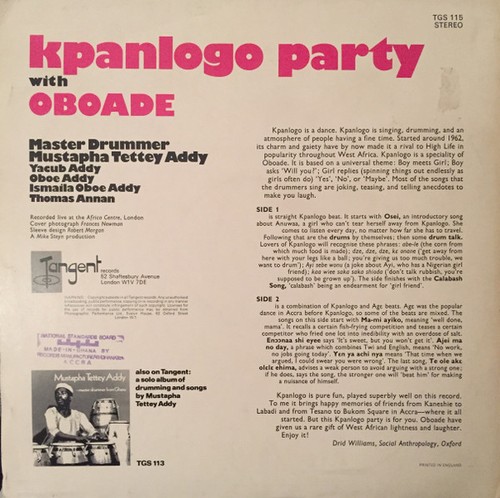 Oboade kpanlogo party with - oboade,