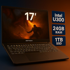 Asus Vivobook 17" Notebook | Intel U300 4,40Ghz | 24GB RAM | 1TB SSD | Win 11