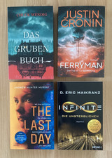 4 SF-Bücher - Justin Cronin / Chuck Wendig / D. Eric Maikranz / A. Hunter Murray