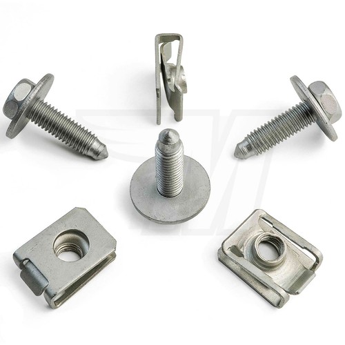 10x set metall halteklammer - 10x,