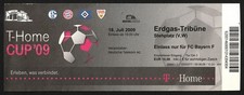 Ticket | 2009/10 | Hamburger SV - Bayern München | T-Home Cup '09 | Friendly