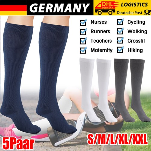 5paar kompressionsstrümpfe - 5paar,