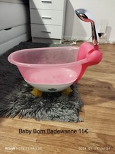 Spielzeug Puppenwagen und 3x Kandi Kids Puppen 25cm Groß, Baby Born Badewanne 