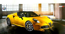 Alfa Romeo 4C Original Poster