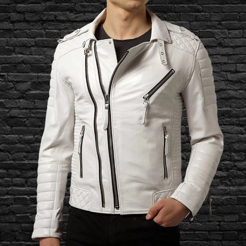 Herren echt lammleder jacke - herren,