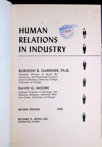 Human relations industry - in,