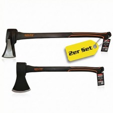 Spaltaxt Axt Beil 2er Set Holz