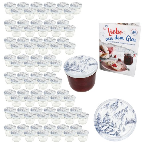 100er set sturzglas 230ml - 100er,