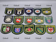 POLIZEI - ÄRMELABZEICHEN - FREIE AUSWAHL - Z.B. BAYERN, LANDESPOLIZEI, NRW, USW.