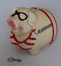 Sparschwein Urlaubskasse groß aus Keramik
