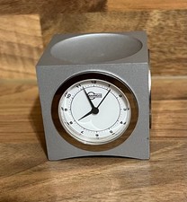 Seltene BARIGO Wetterstation mit Uhr - Metall - Würfel