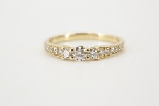 0,50 ct Diamant Ring Gold 585 Brillant Ring LR H Ringgröße 52 Gewicht 2,26 g