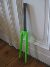 Bulls 28" Starrgabel Fixie Singlespeed Rennrad grün Neon Fahrrad-Gabel starr top