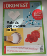 ÖKO TEST Jahrbuch 2024 - 600 Produkte im Test - 200 Seiten Ökotest Ratgeber