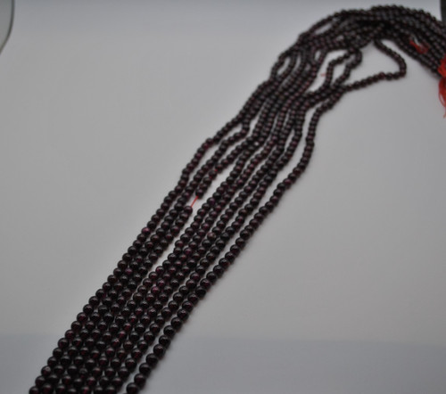 Granat rund edelstein - granat,