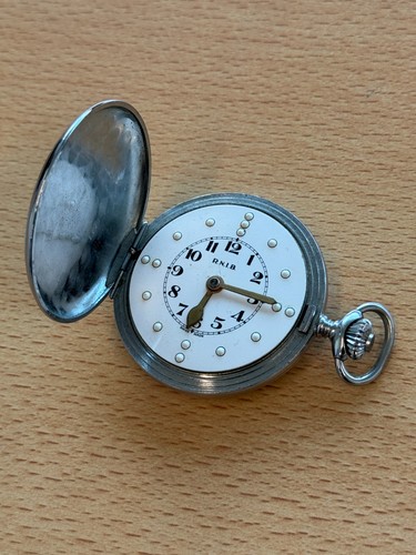 Neu ovp braille taschenuhr - ovp,