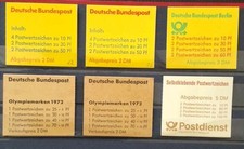 Briefmarken Markenheftchen Postfrisch Bund/Berlin 6 Stück