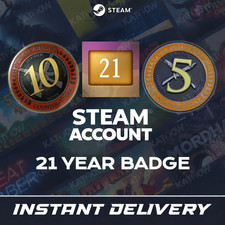 19-21 Year Steam Account |