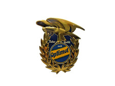 Fahr wohl mit Optimol Embleme