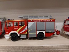 Busch 43815 Mercedes-Benz MK94 »Feuerwehr Pohlheim« LF 16/12 1:87