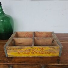 B0718 Getränkekiste | Coca-Cola | Holzkiste | USA Vintage 50er 60er Jahre