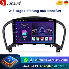 9" Android 13 GPS Navi Autoradio DSP Wifi DAB 2G+64G Für Nissan Juke 2010-2014