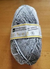 Schachenmayr nomotta - Trachtenwolle Edelweiß - Grau - 100gr. - Unbenutzt