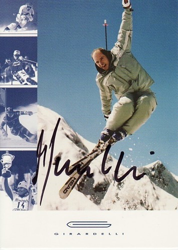 Autogramm marc girardelli - autogramm,